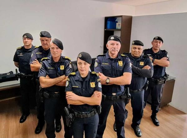 Secretaria de Segurança Pública entrega patente à nova gestão da Guarda Civil
