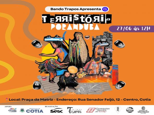 Praça da Matriz recebe projeto ‘Terristória Poranduba’ nesta quinta-feira (27/06)