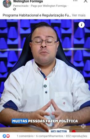 Pré-candidato apaga mensagens que o criticavam em suas redes sociais
