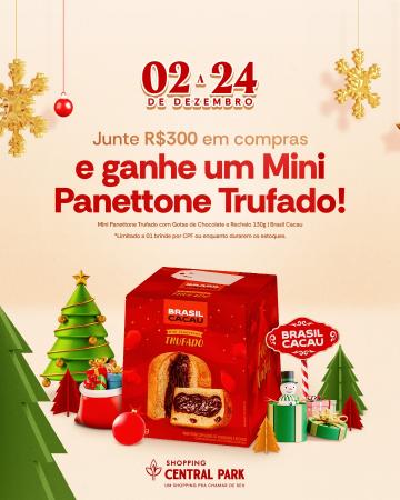 Shopping Central Park lança campanha premiada de Natal