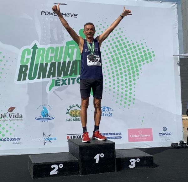 Edevaldo Maia conquista medalha de ouro no Circuito Runaway