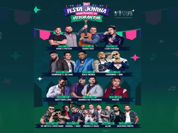Festa Junina de Votorantim começa em 25 de maio