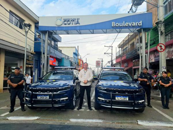  Guarda Civil Municipal reforça a segurança na região central de Cotia