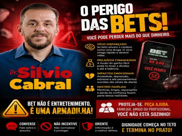 Projeto de lei propõe restrições às Bets em eventos ligados ao Poder Público de Cotia