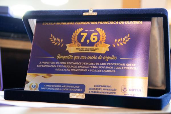 Prefeitura Premia cinco escolas que se destacaram em índice nacional de educação