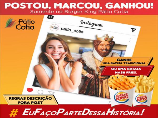 PROMOÇÃO POSTOU, MARCOU, GANHOU!!! 