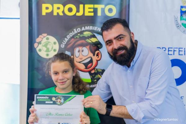 A cidade de Cotia ganha novos guardiães ambientais mirins