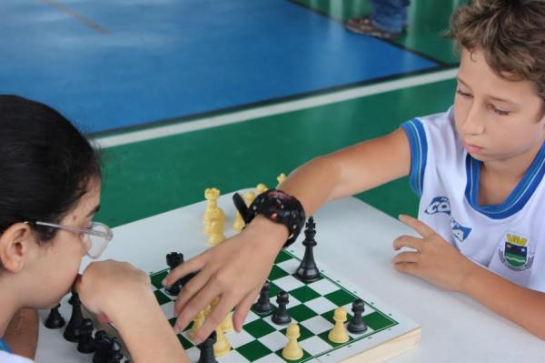 Estudantes da rede municipal participam de Festival de Xadrez