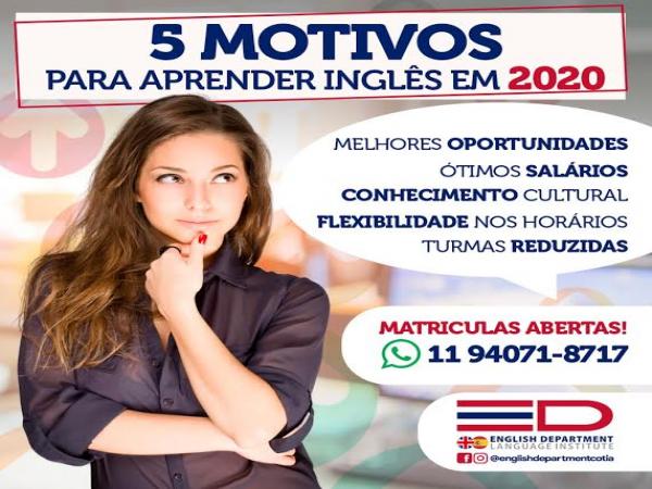Onde fazer inglês em Cotia