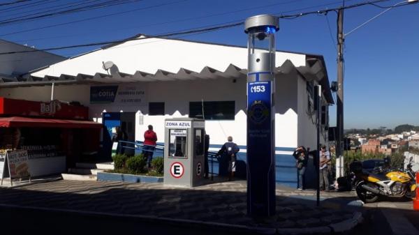 Settrans instala cabine de pagamento e regularização de zona azul em Caucaia do Alto
