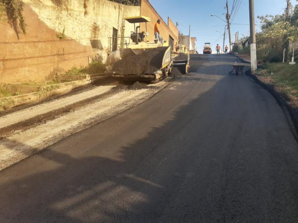 Parque Rizzo recebe ‘Asfalto Novo’ e rua dos Odes, no Nova Vida, também será contemplada