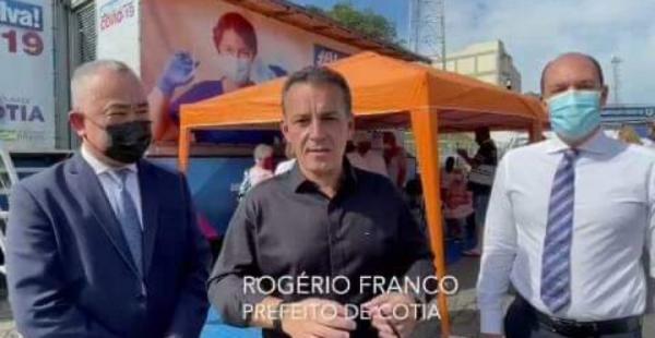 Rogério Franco quer comprar vacina para toda a população de Cotia