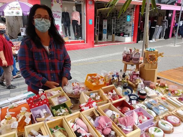 Sábado (22) tem Feira de Artes e Artesanato no Calçadão