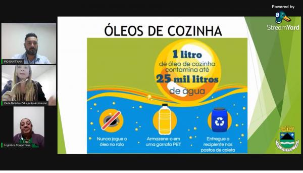 Webinar, doação de centenas de mudas e Live sobre reciclagem movimentaram o mês do Meio Ambiente