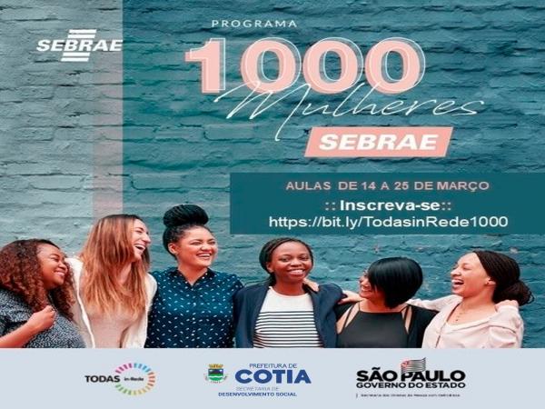 Inscrições abertas para capacitação em empreendedorismo em parceria com o Sebrae