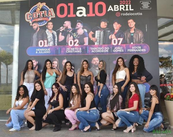 Rodeio de Cotia escolhe a sua Musa e Madrinha dos Peões neste sábado (26) no Choupana Beer