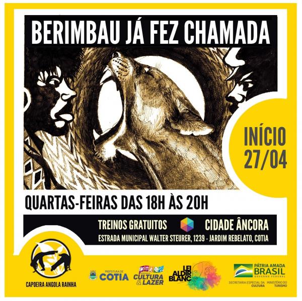 Chegou a hora de montar a Orquestra de Berimbaus do projeto ‘Berimbau Já Fez Chamada’