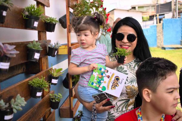 Atendidos pelo ‘Acolher’ participam de Oficinas sustentáveis no 2º encontro do projeto
