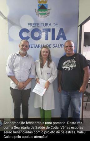 Parceria garantirá palestras em Escolas de Cotia